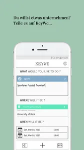 KeyWe - How People Meet screenshot 1