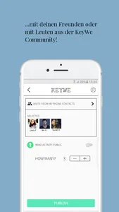 KeyWe - How People Meet screenshot 2