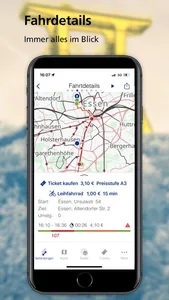 ZÄPP Die Ruhrbahn App screenshot 2