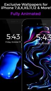 Black Lite - Live Wallpapers screenshot 0