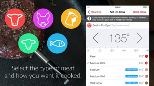 MEATER® Smart Meat Thermometer screenshot 0