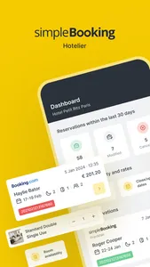 Simple Booking Hotelier screenshot 0