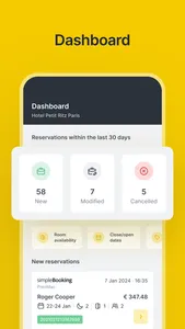 Simple Booking Hotelier screenshot 2