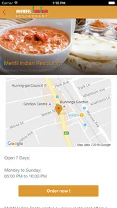 Mehfil Indian Restaurant screenshot 1