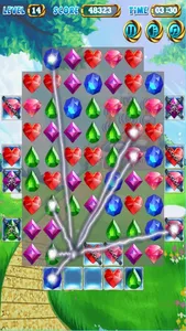 Jewel Poping Mania screenshot 1