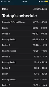 The DHS Bell Schedule App screenshot 3