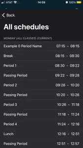 The DHS Bell Schedule App screenshot 4