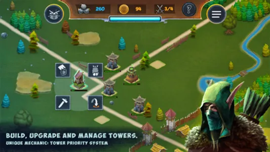 Hooman Invaders Tower Defense screenshot 1