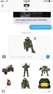 Halo Stickers screenshot 2