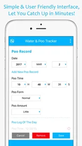 Water Reminder & Poo Tracker screenshot 2