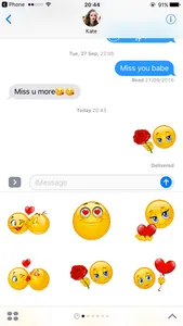 Adult Emojis Stickers Pack for Naughty Couples screenshot 0