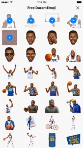 DurantEmoji by Kevin Durant screenshot 0