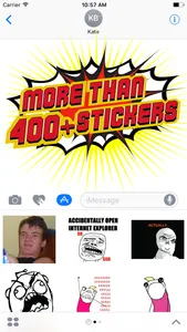 Meme Faces - Stickers for iMessage screenshot 0