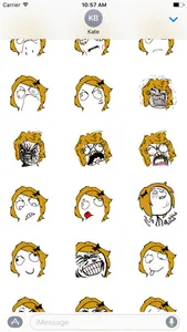 Meme Faces - Stickers for iMessage screenshot 2