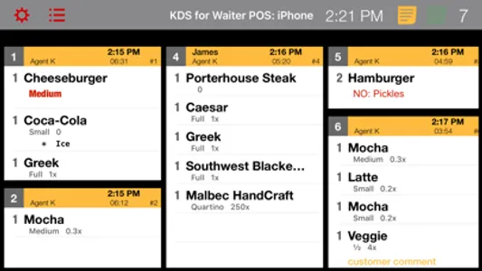 KDS for Waiter POS screenshot 4