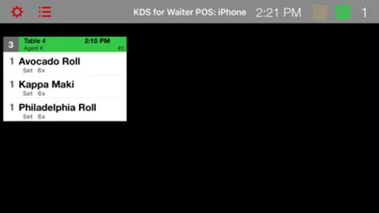 KDS for Waiter POS screenshot 5