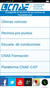 CNAE Confederación Nacional AE screenshot 0