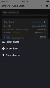 GoGrab Orders screenshot 4