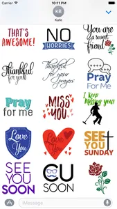 Christian Encouragement Stickers screenshot 1