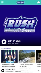 CKRW 96.1 The Rush screenshot 0