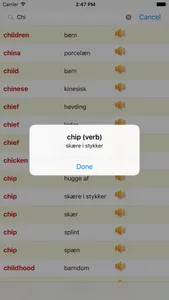 English Danish Dictionary Offline Free screenshot 3