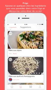 WizzEat - Recettes du frigo screenshot 2