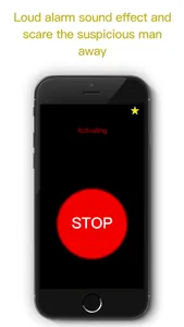 ScareHimAway - Personal Safety Alarm App screenshot 1