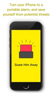 ScareHimAway - Personal Safety Alarm App screenshot 2