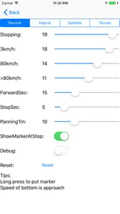 Zoom In/Out/Shift Map by Speed-SpeedZoomap screenshot 4