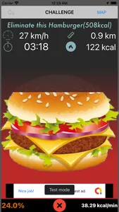 CALORIES CHALLENGE screenshot 2