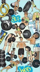 Crossfit & Weightlifting Stickers and Emojis screenshot 1