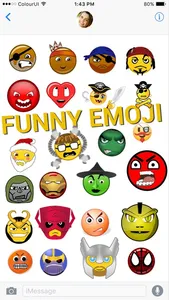 Emojis & Stickers For iMessage App screenshot 1