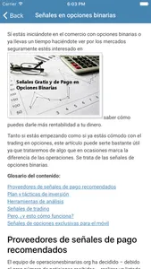 Operaciones Binarias - Invertir en Opciones screenshot 2