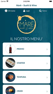 Marè Sushi & Wine screenshot 0