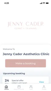 Jenny Cader Aesthetics Clinic screenshot 0