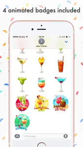 Cocktails Party - Stickify® screenshot 1