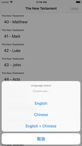 Audio Bible New Testament screenshot 2