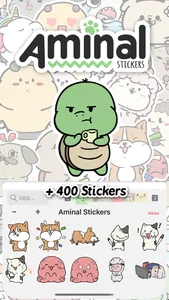 Aminal Stickers screenshot 0