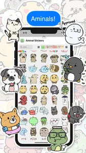 Aminal Stickers screenshot 1