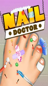 Nail doctor : Kids games toe surgery doctor games screenshot 0