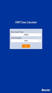 CRRT Dose Calculator screenshot 3