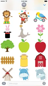 Cute Animal Friends Stickers screenshot 3