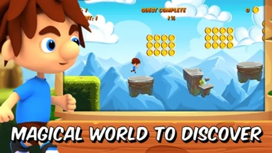 Hopper Steve - platformer games in adventure world screenshot 2