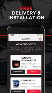 CARPUT - Car Battery Delivery screenshot 2