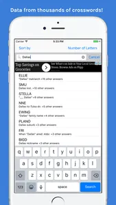 Cluebird: Crossword Helper screenshot 2