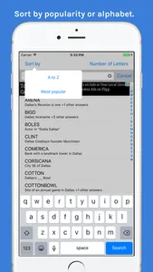 Cluebird: Crossword Helper screenshot 3