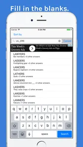 Cluebird: Crossword Helper screenshot 4