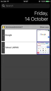 BookmarkWidget screenshot 0