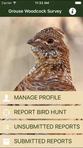 Grouse Woodcock Survey screenshot 0