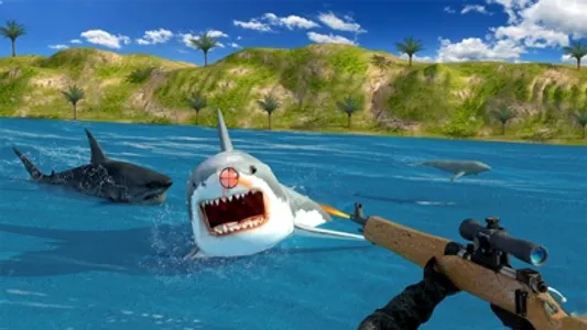 Shark Hunting-Scuba Deep Diving & Fish Shooting screenshot 1